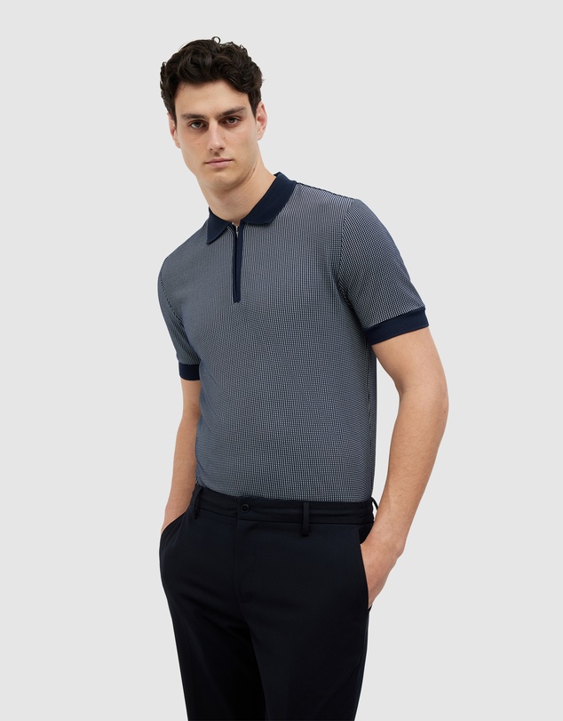 Politix - Murray Zip-up Polo