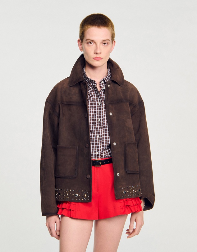 Sandro - Jodie Leather Jacket