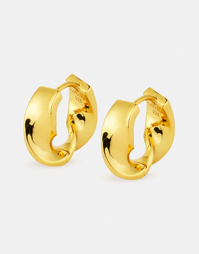 Oroton - Ribbon Twist Huggies