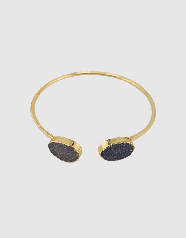 Miz Casa and Co - Duet Druzy Bracelet