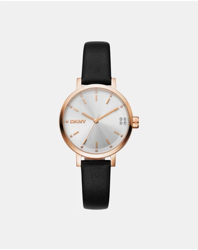 DKNY - Urban Soho Glitz Rose Gold Stainless Steel 30mm Watch