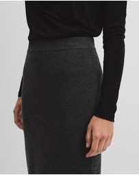 Country Road - Compact Wool Knit Skirt