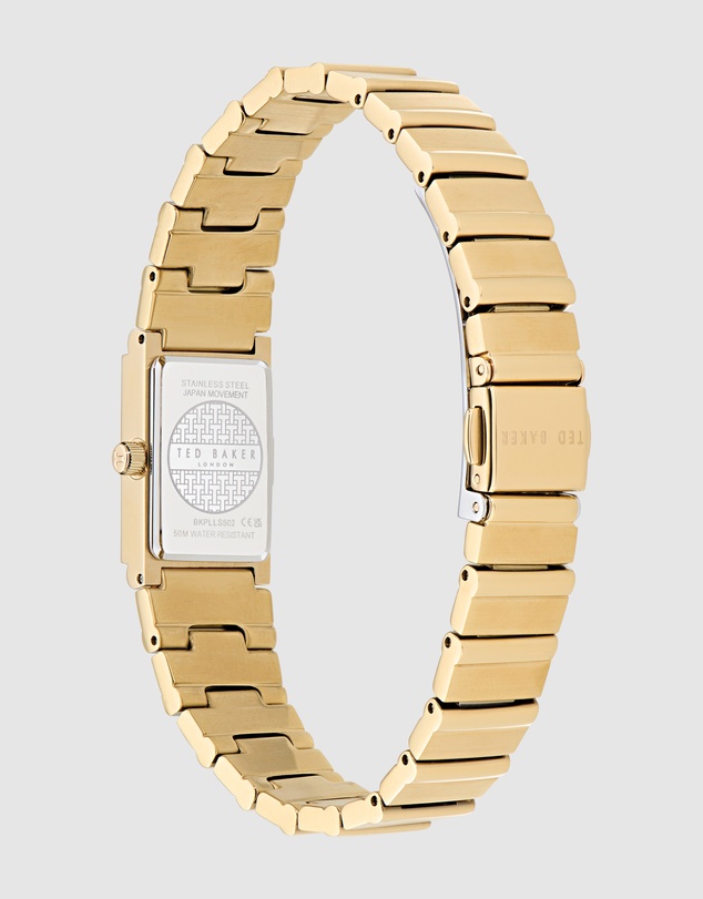 Ted Baker - Lileey 16mm Green Gold-Tone Bracelet Watch