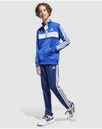 adidas Sportswear - Seasonal Essentials Tiberio 3-Stripes Tricot Track Suit - Teens
