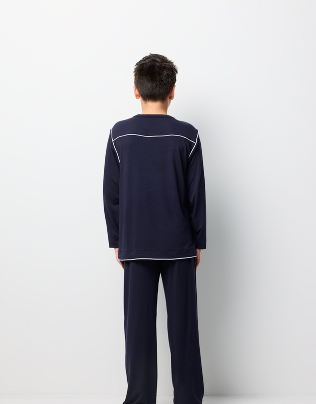 Wanderluxe Sleepwear - Jones TENCEL™ Modal Long Top & Long Pants (Boys)