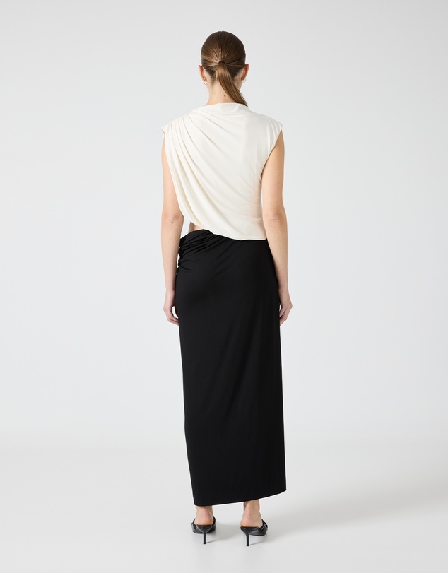 Third Form - Cascade Cutout Jersey Dress