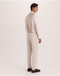 SABA - Elias Cotton Linen Waistcoat