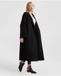 Belle & Bloom - Wide Awake Split Hem Overcoat