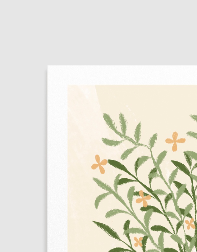 Olive et Oriel - Cozy Home by Martina Art Print