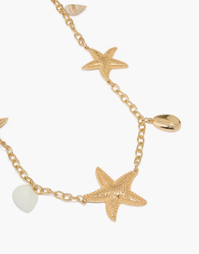 Lovisa - Gold Starfish & Sea Charms Belt