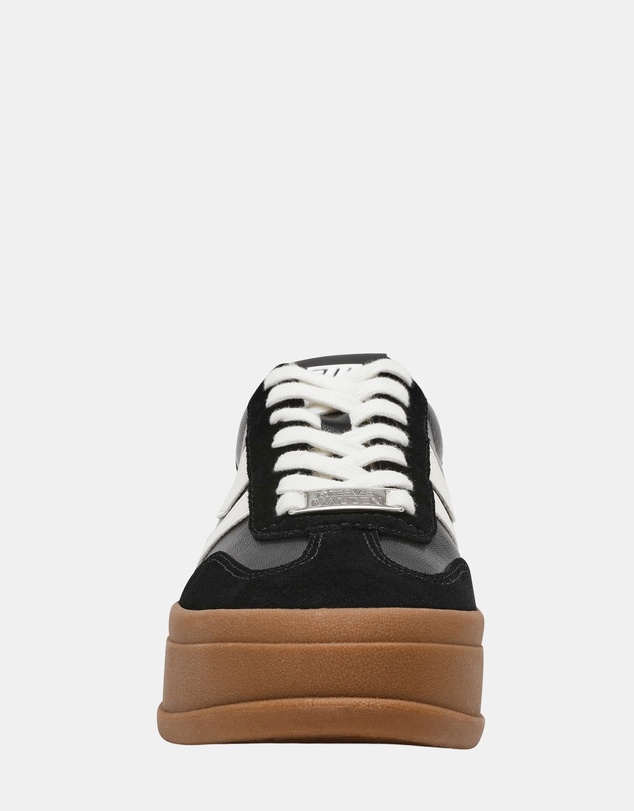 Steve Madden - Off-Track Black Suede Sneakers