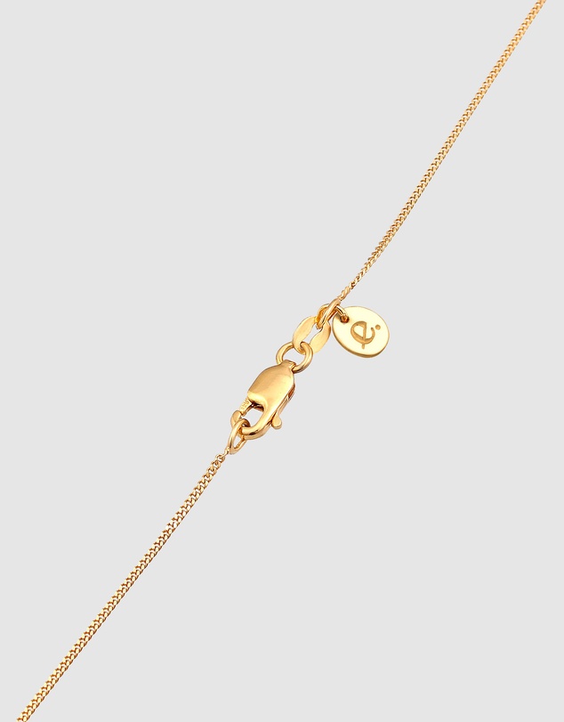 Elli Jewelry - Moonstone Jewellery Set in Gold-Plated 925 Silver