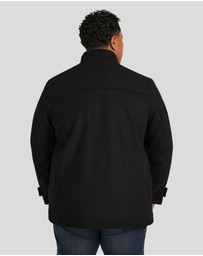 Johnny Bigg - Riley Wool Blend Car Coat