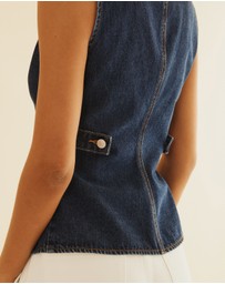Atmos&Here - Ella Denim Vest