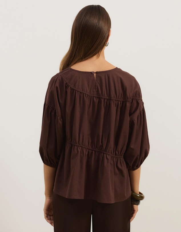 Atmos&Here - Cressida Smock Top