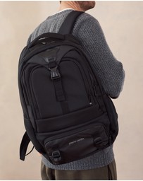 Pierre Cardin - Pierre Cardin Men's Nylon Computer/Business Backpack