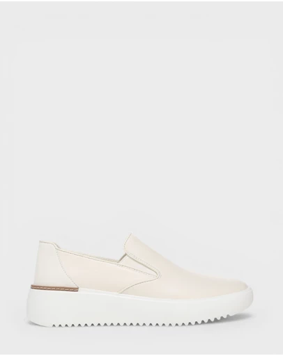 Vionic - Kearny 2.0 Platform Slip-On Sneaker - Ivory