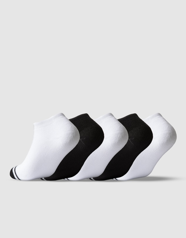 UNIT - UNIT No Show Ladies Bamboo Socks - 5 Pack