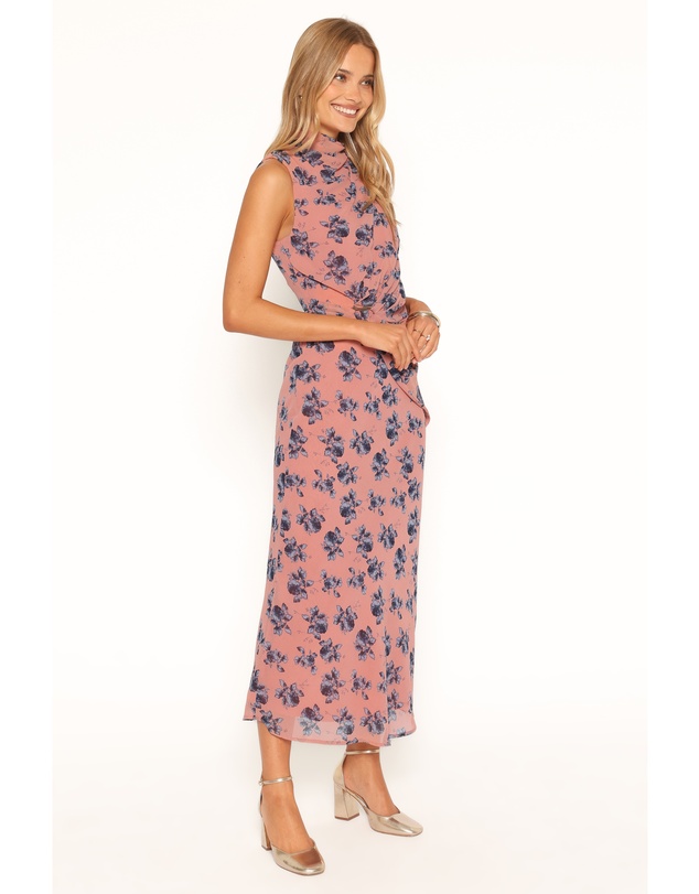 Petal & Pup - Isabeau Midi Dress - Pink Floral