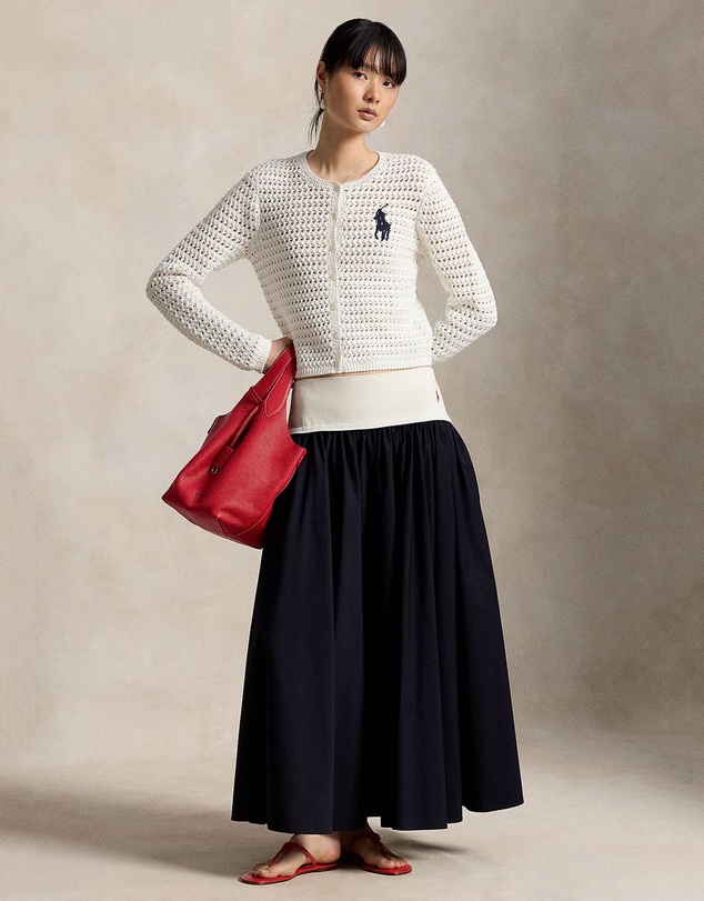Polo Ralph Lauren - Big Pony Crocheted Cotton Cardigan