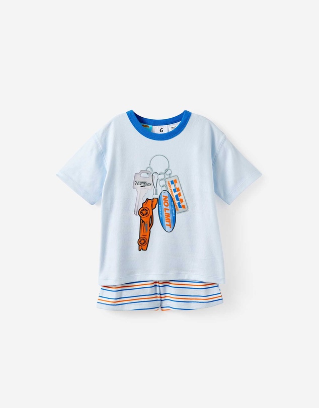 Cotton On Kids - Snoozesoft Short Sleeve Boxer Pj Set License