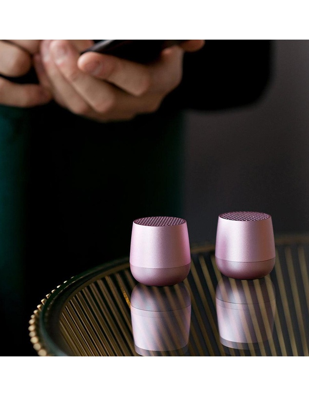 Lexon - Lexon Mino+ Mini Bluetooth Speaker - Pink