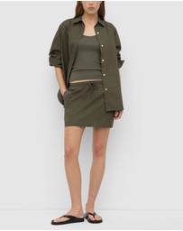 Assembly Label - Kalla Poplin Mini Skirt