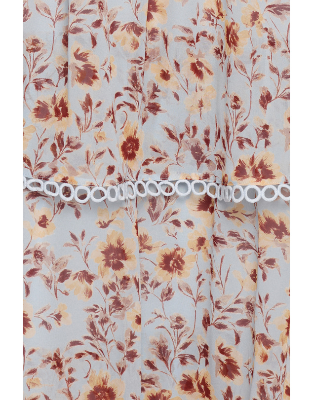 Petal & Pup - Chapel Maxi Dress - Blue Floral