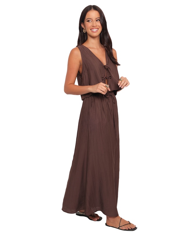 Petal & Pup - Captie Skirt Set - Chocolate Brown