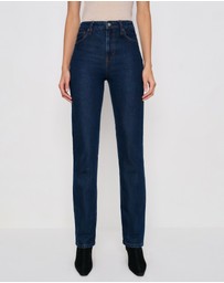 Reformation - Jax Stretch High Rise Straight Jeans