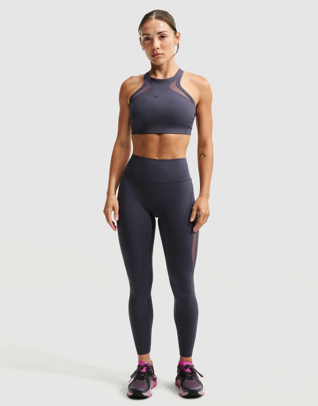 Nike - Nike Universa High-Waisted 7/8 Mesh Leggings