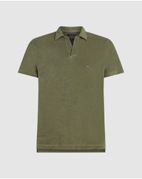 Tommy Hilfiger - Regular Fit Towelling Polo Shirt - ICONIC EXCLUSIVE
