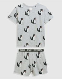 Country Road - Australian Cotton Border Collie Pyjama Set