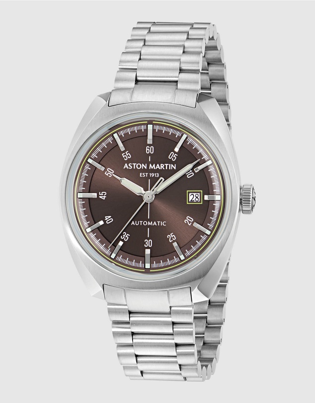 Aston Martin - TS2 Automatic Light Brown Stainless Steel Bracelet Watch