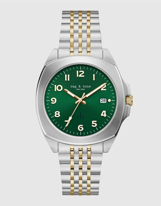 rag & bone - Rag & Bone Bleeker Two-Tone Analogue Watch