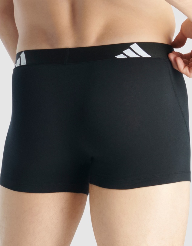 adidas Sportswear - 2 Pack Active Flex Cotton Trunk Underwear