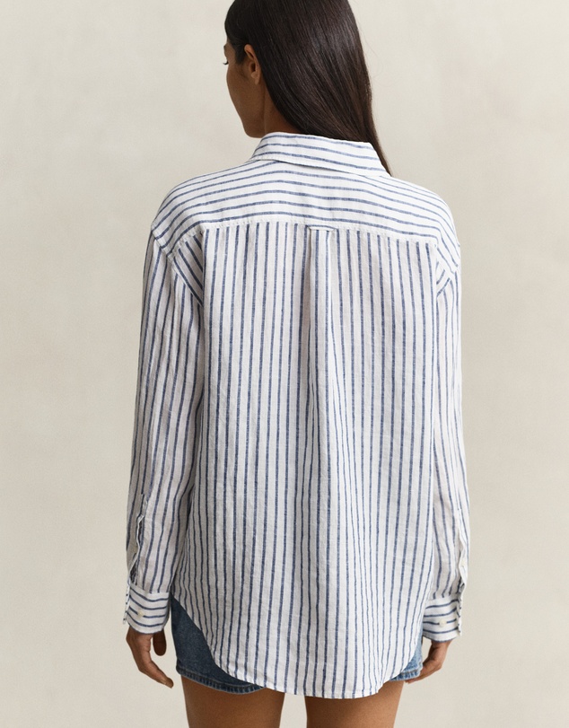 Gant - Relaxed Striped Linen Shirt