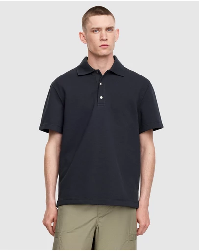 ARKET - Waffled Polo Shirt