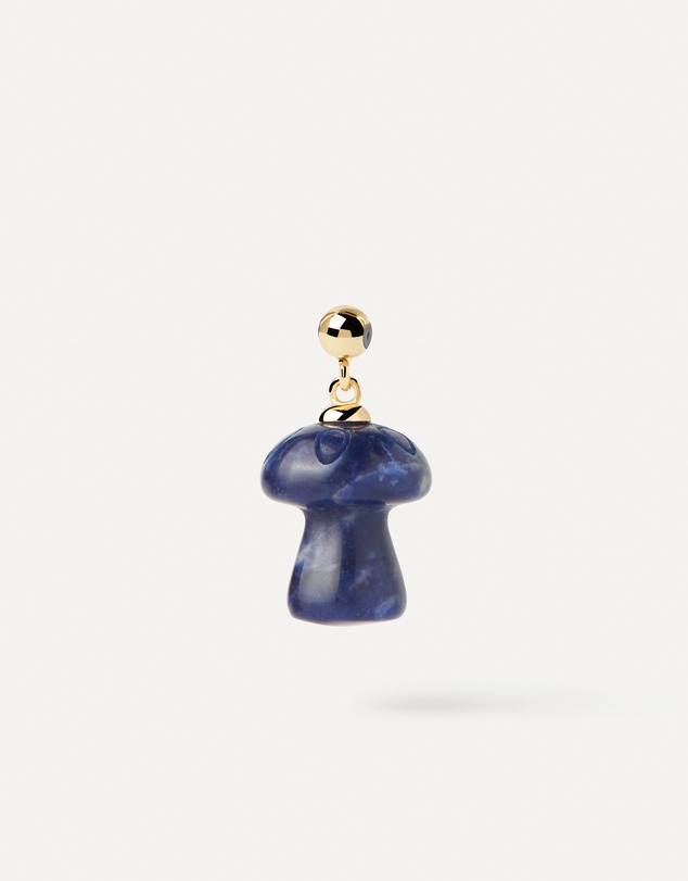 PDPAOLA - Sodalite Mushroom Charm Pendant