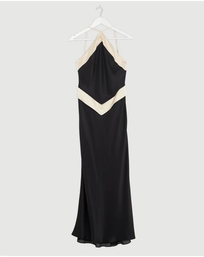 Revibe - Repaired Reformation Jillian Silk Dress - AU 10