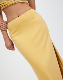 Third Form - Mode Split Side Midi Skirt
