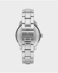 Maserati - Successo 44mm Stainless Steel Chronograph Gift Set with Bracelet