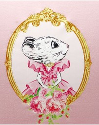 Claris The Chicest Mouse In Paris By Pink Poppy - Claris: The Chicest Mouse In Paris™ Fashion Print Tulle Dress