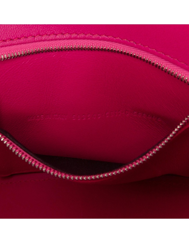 Pre-Loved by Azura Reborn - Pre-Loved Small Shiny Box Calfskin Hourglass Satchel