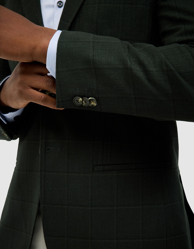 Politix - Lawson Windowpane Check Blazer