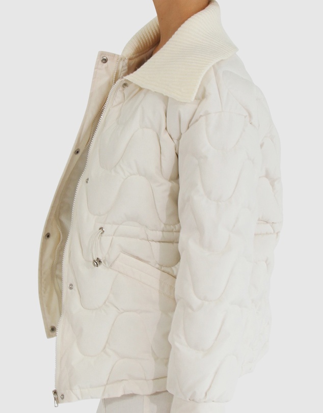 Belle & Bloom - See You Again Quilted Jacket - Cream