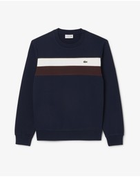 Lacoste - Colour Block Crew Neck Sweat