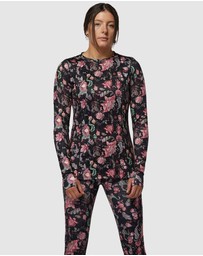 ROJO Outerwear - Living Best Life Crew Neck Top