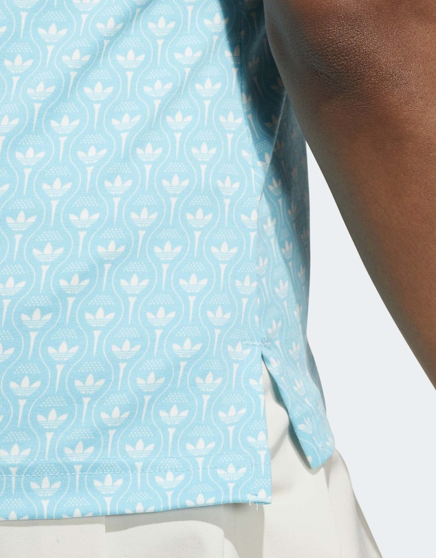 adidas Originals - Originals All Over Trefoil Polo Shirt Womens