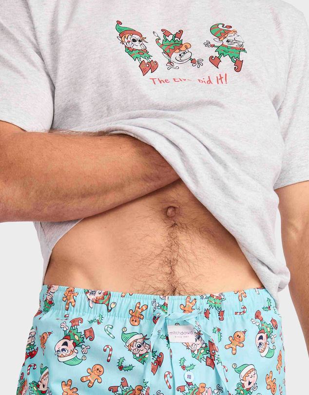 Mitch Dowd - Mitchdowd Elf Squad Cotton Pyjama Set